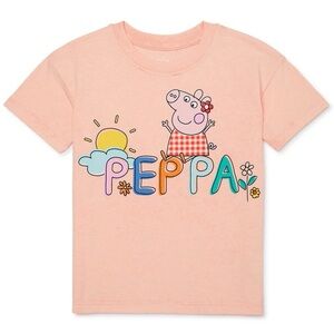 Peppa Pig Kids Peach T-Shirt